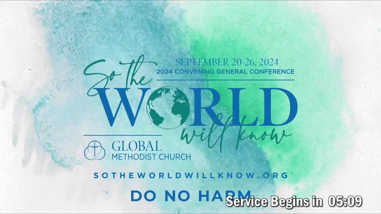 9-22 Traditional Service: So The World Will K