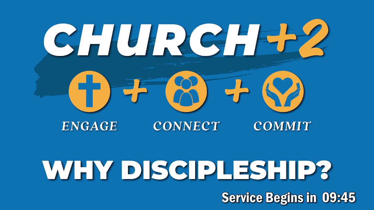 11-10 Traditional Service: Why Discipleship?