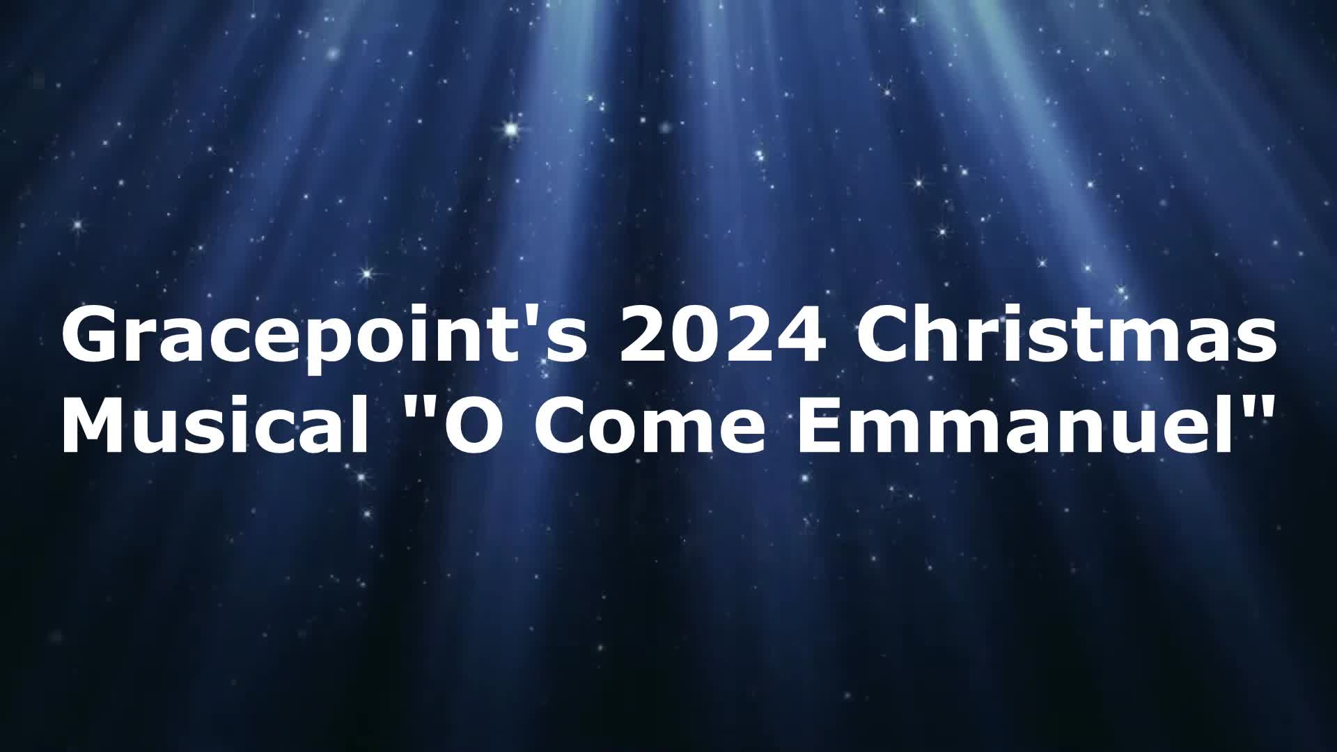 2024 Christmas Musical