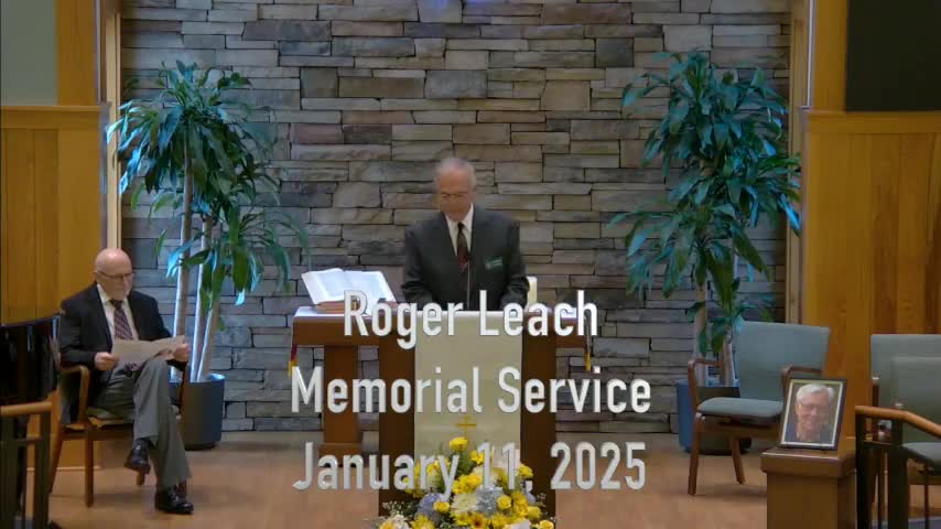 Roger Leach Memorial